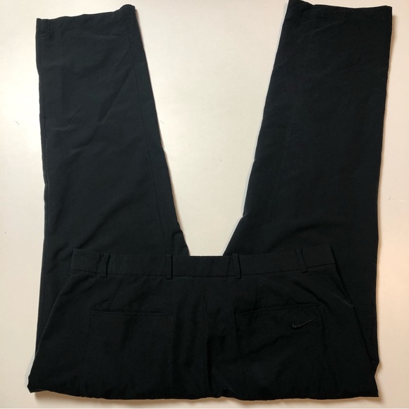 Nike Dri Fit Black Golf Pants Size 40 - Picture 3 of 4